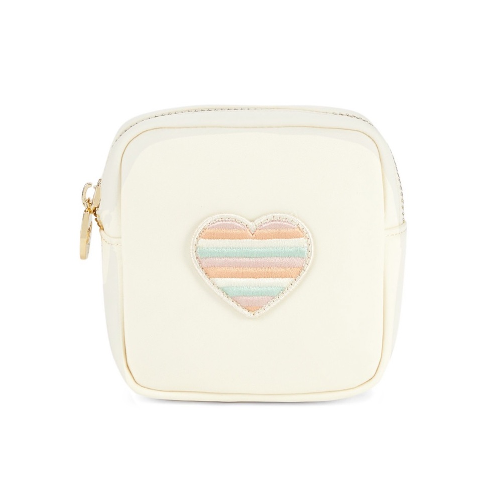 Stoney Clover Lane mini pouch with heart